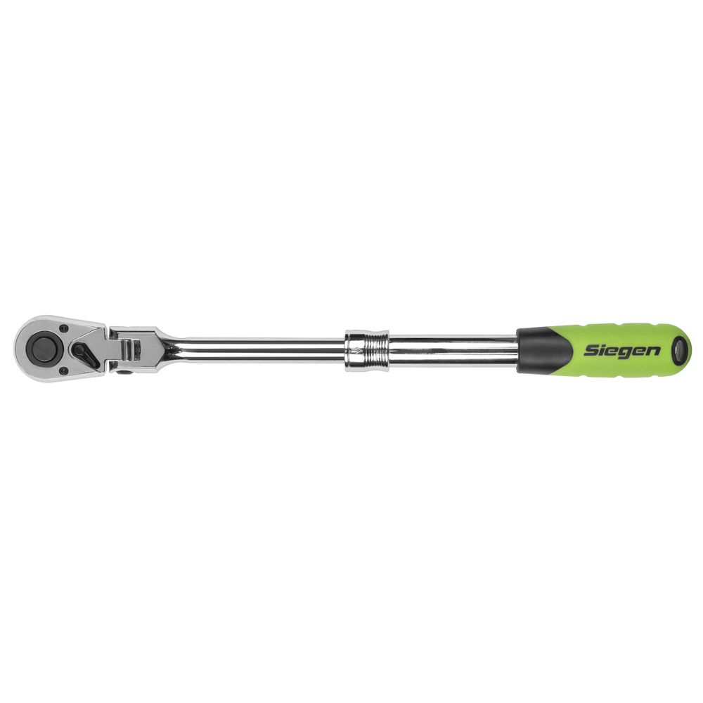 Sealey S01296 Siegen Extendable Flexi-Head Ratchet Wrench 1/2"Sq Drive - additional view 7