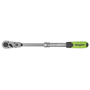 Sealey S01296 Siegen Extendable Flexi-Head Ratchet Wrench 1/2"Sq Drive - additional view 7