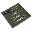 Sealey S01298 Siegen Comfort Grip Pliers Set 4pc