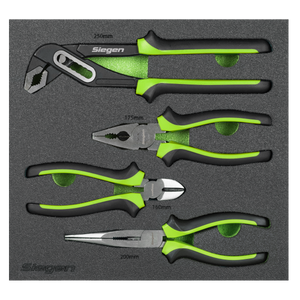 Sealey S01298 Siegen Comfort Grip Pliers Set 4pc - additional view 5