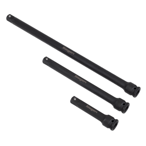 Sealey S01321 Siegen Impact Extension Bar Set 3/8"Sq Drive 3pc - additional view 2