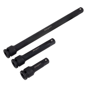 Sealey S01322 Siegen Impact Extension Bar Set 1/2"Sq Drive 3pc