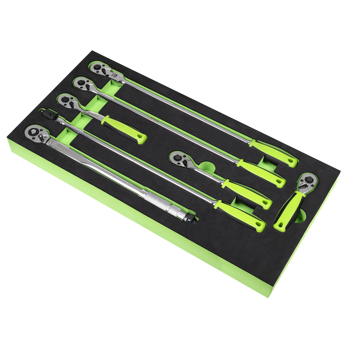 Sealey S01325 Siegen Ratchet Wrench, Breaker Bar & Torque Wrench Set 3/8"Sq Drive 7pc - additional view 9