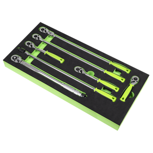 Sealey S01325 Siegen Ratchet Wrench, Breaker Bar & Torque Wrench Set 3/8"Sq Drive 7pc - additional view 9