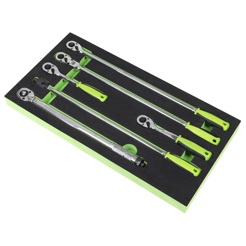 Sealey S01326 Siegen Ratchet Wrench, Breaker Bar & Torque Wrench Set 1/2"Sq Drive 6pc - additional view 3