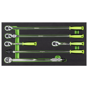 Sealey S01326 Siegen Ratchet Wrench, Breaker Bar & Torque Wrench Set 1/2"Sq Drive 6pc - additional view 2