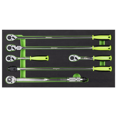 Sealey S01326 Siegen Ratchet Wrench, Breaker Bar & Torque Wrench Set 1/2"Sq Drive 6pc - additional view 2