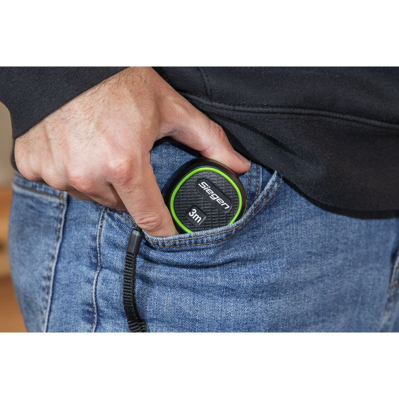 Sealey S01327 Metric/Imperial Auto Lock Tape Measure 3m(10ft) x 16mm - additional view 9