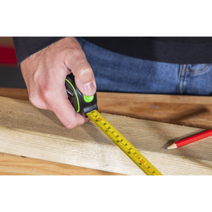 Sealey S01327 Metric/Imperial Auto Lock Tape Measure 3m(10ft) x 16mm - additional view 5