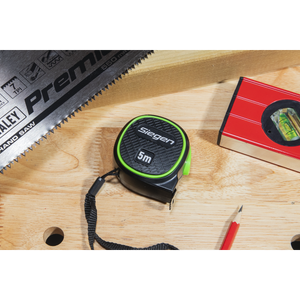 Sealey S01328 Metric/Imperial Auto-Lock Tape Measure 5m(16ft) x 19mm - additional view 7