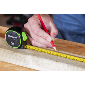 Sealey S01328 Metric/Imperial Auto-Lock Tape Measure 5m(16ft) x 19mm - additional view 5