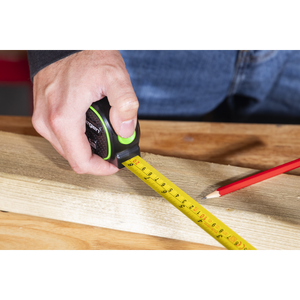 Sealey S01328 Metric/Imperial Auto-Lock Tape Measure 5m(16ft) x 19mm - additional view 2