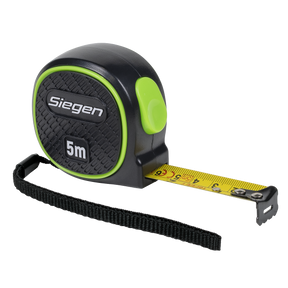 Sealey S01328 Metric/Imperial Auto-Lock Tape Measure 5m(16ft) x 19mm