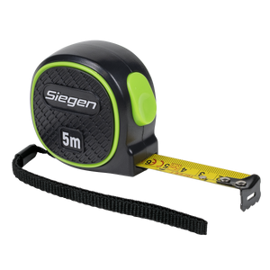 Sealey S01328 Metric/Imperial Auto-Lock Tape Measure 5m(16ft) x 19mm