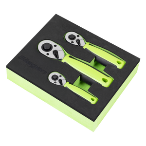 Sealey S01330 Stubby Ratchet Wrench Set 3pc - additional view 6