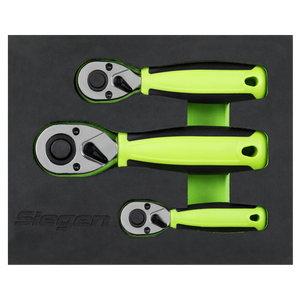 Sealey S01330 Stubby Ratchet Wrench Set 3pc - additional view 7