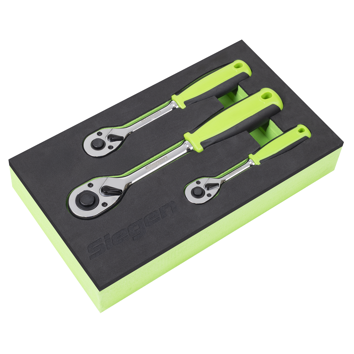 Sealey S01331 Ratchet Wrench Set 3pc