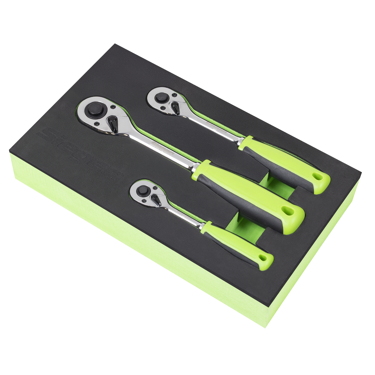 Sealey S01331 Ratchet Wrench Set 3pc - additional view 9