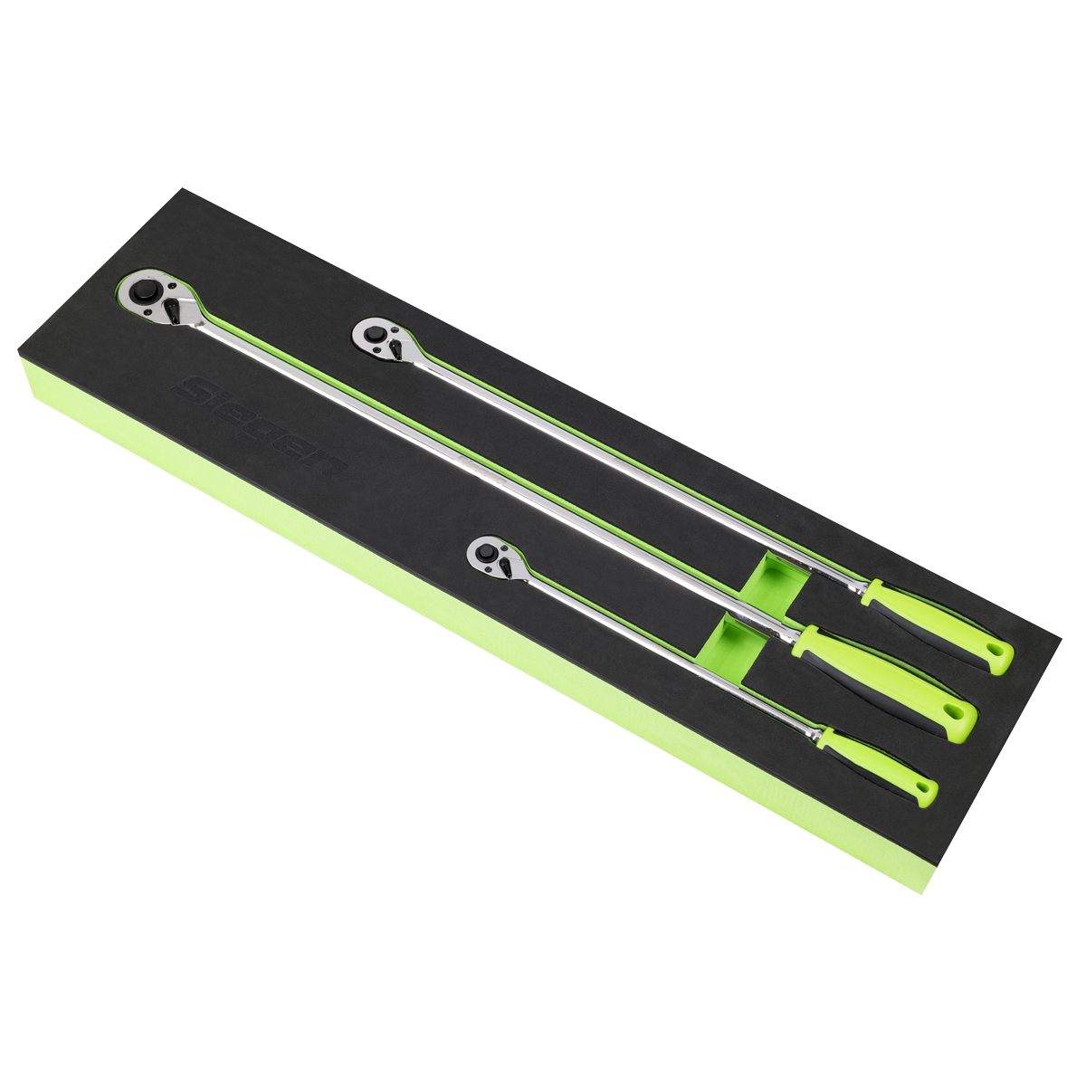 Sealey S01332 Extra-Long Ratchet Wrench Set 3pc - additional view 2