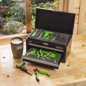 Sealey S01335 Siegen Mini Toolbox 2 Drawer with 111pc Tool Kit - additional view 7