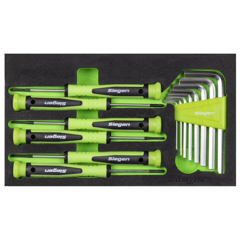 Sealey S01335 Siegen Mini Toolbox 2 Drawer with 111pc Tool Kit - additional view 5