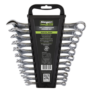 Sealey S0400 Siegen Combination Spanner Set 11pc - additional view 2
