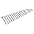 Sealey S0401 Siegen Jumbo Combination Spanner Set 25pc