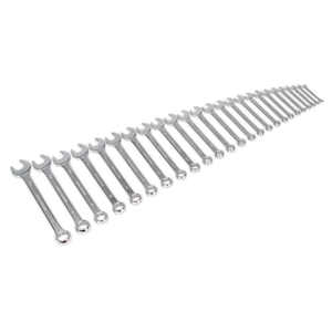 Sealey S0401 Siegen Jumbo Combination Spanner Set 25pc