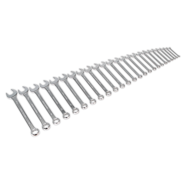 Sealey S0401 Siegen Jumbo Combination Spanner Set 25pc