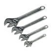 Sealey S0449 Siegen Adjustable Wrench Set 4pc