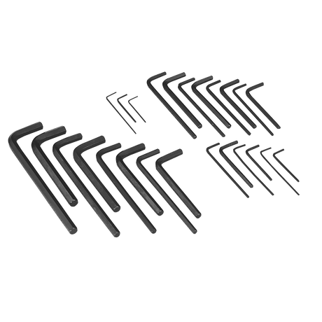 Sealey S0465 Siegen Hex Key Set 25pc