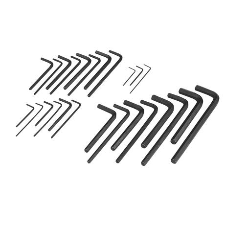 Sealey S0465 Siegen Hex Key Set 25pc - additional view 2