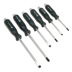 Sealey S0535 Siegen Hammer-Thru Screwdriver Set 6pc
