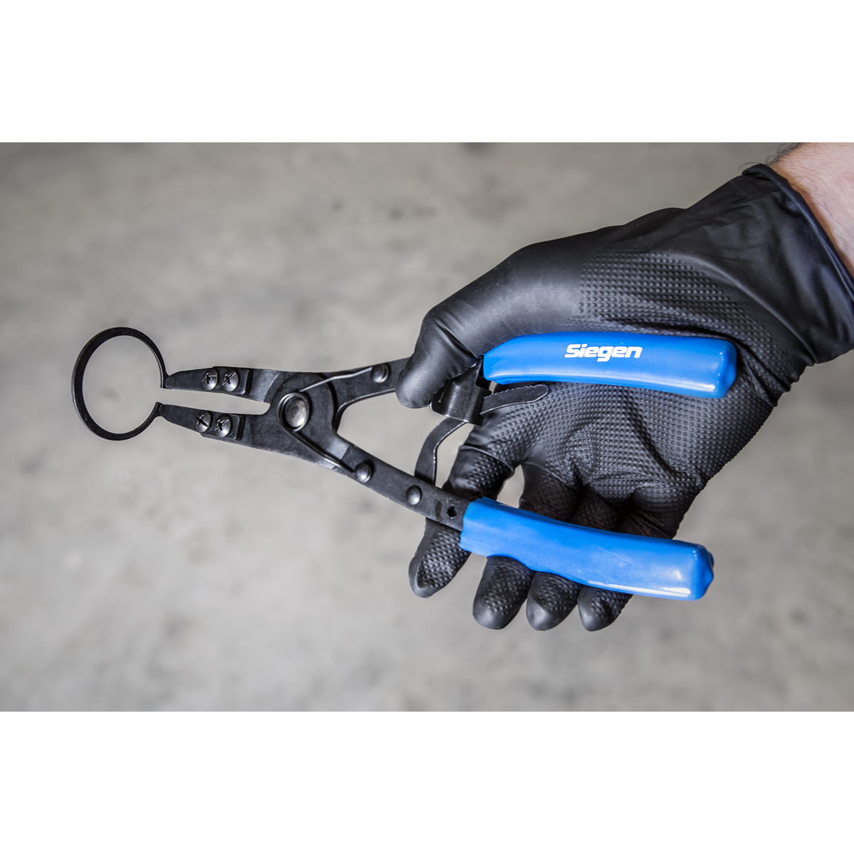 Sealey S0553 Siegen Internal/External Circlip Pliers Set 265mm - additional view 7