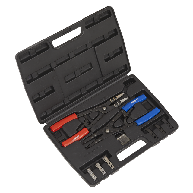 Sealey S0553 Siegen Internal/External Circlip Pliers Set 265mm