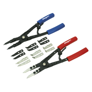 Sealey S0553 Siegen Internal/External Circlip Pliers Set 265mm - additional view 6