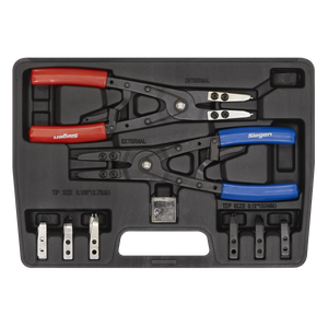 Sealey S0553 Siegen Internal/External Circlip Pliers Set 265mm - additional view 5