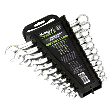 Sealey S0562 Siegen Combination Spanner Set 6-19mm 11pc