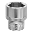 Sealey S0585 Siegen Socket 18mm 3/8"Sq Drive