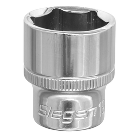 Sealey S0586 Siegen Socket 19mm 3/8"Sq Drive