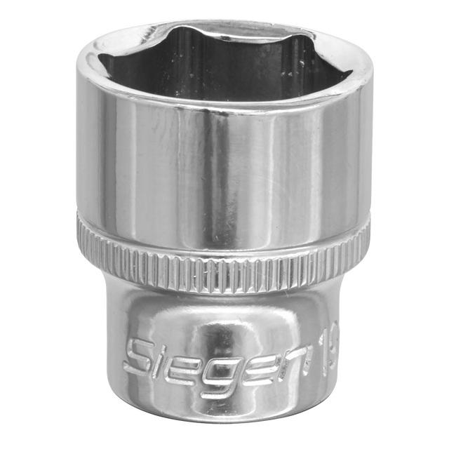 Sealey S0586 Siegen Socket 19mm 3/8"Sq Drive