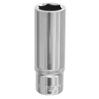 Sealey S0593 Siegen Deep Socket 3/8"Sq Drive 15mm