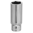 Sealey S0597 Siegen Deep Socket 3/8"Sq Drive 19mm