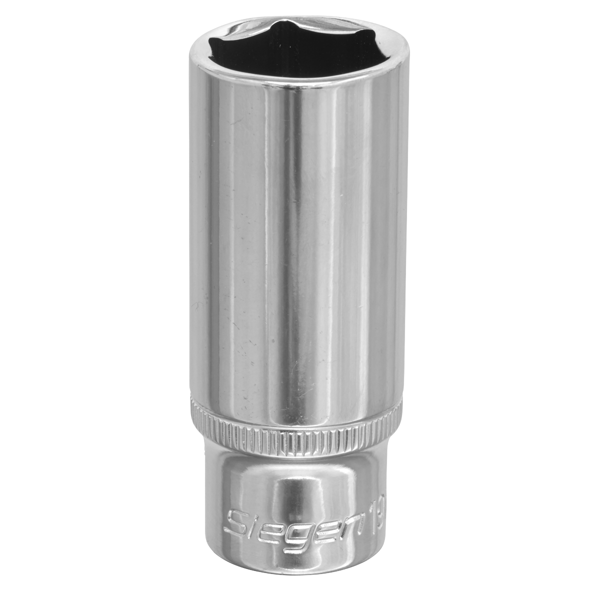 Sealey S0597 Siegen Deep Socket 3/8"Sq Drive 19mm