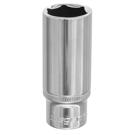 Sealey S0597 Siegen Deep Socket 3/8"Sq Drive 19mm