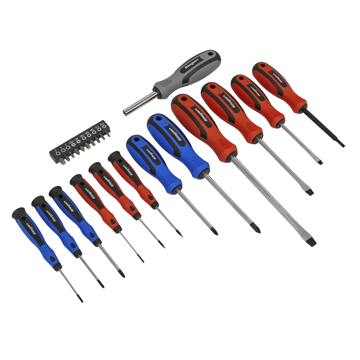 Sealey S0598 Siegen Soft Grip Screwdriver & Bit Set 23pc