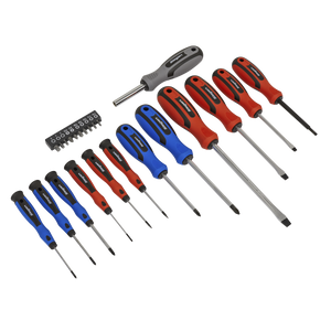 Sealey S0598 Siegen Soft Grip Screwdriver & Bit Set 23pc