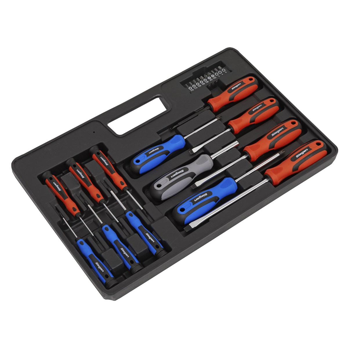 Sealey S0598 Siegen Soft Grip Screwdriver & Bit Set 23pc - additional view 3