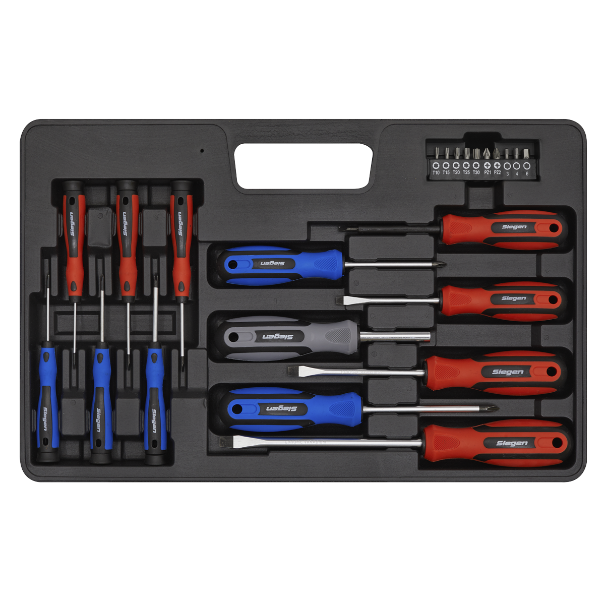 Sealey S0598 Siegen Soft Grip Screwdriver & Bit Set 23pc - additional view 5