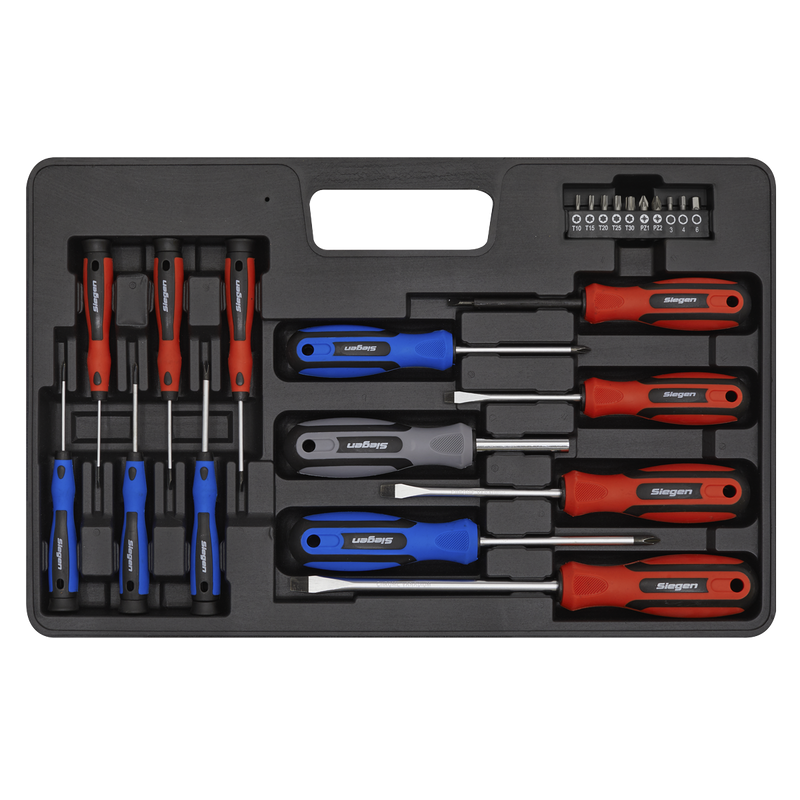Sealey S0598 Siegen Soft Grip Screwdriver & Bit Set 23pc - additional view 5